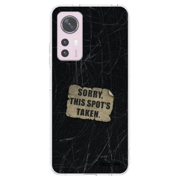 Picasee silikonski prozorni ovitek za Xiaomi 12 - SORRY