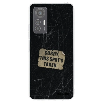 Picasee silikonski prozorni ovitek za Xiaomi 12 Lite - SORRY