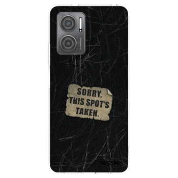 Picasee silikonski prozorni ovitek za Xiaomi Redmi 10 5G - SORRY