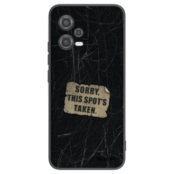 Picasee silikonski črni ovitek za Xiaomi Poco X5 - SORRY