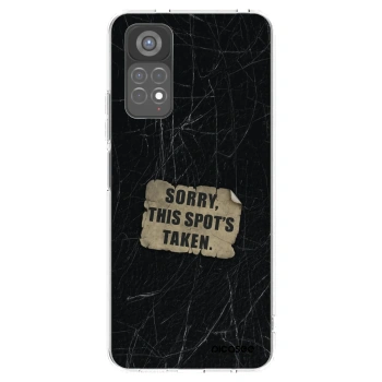Picasee silikonski prozorni ovitek za Xiaomi Redmi Note 11S 5G - SORRY