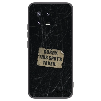 Picasee silikonski črni ovitek za Xiaomi 13 Pro - SORRY