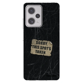 Picasee silikonski prozorni ovitek za Xiaomi Redmi Note 12 Pro+ 5G - SORRY
