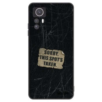 Picasee silikonski črni ovitek za Xiaomi Redmi Note 12S - SORRY