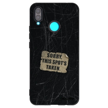 Picasee silikonski črni ovitek za Huawei Nova 3 - SORRY