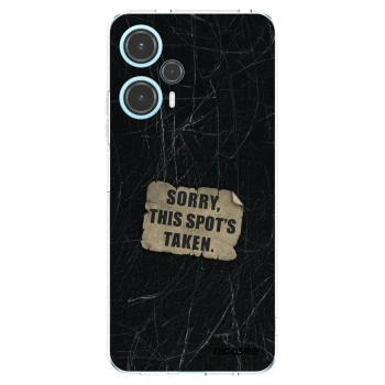 Picasee silikonski prozorni ovitek za Xiaomi Poco F5 - SORRY