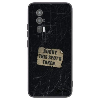 Picasee silikonski črni ovitek za Xiaomi Poco F5 Pro 5G - SORRY