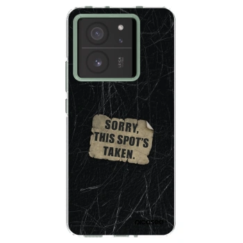 Picasee silikonski prozorni ovitek za Xiaomi 13T - SORRY