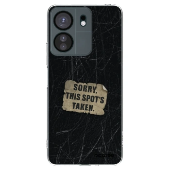 Picasee silikonski prozorni ovitek za Xiaomi Redmi 13C 4G - SORRY