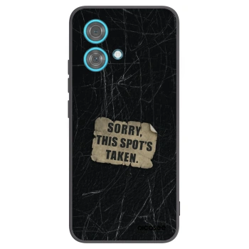 Picasee silikonski črni ovitek za Motorola Edge 40 Neo - SORRY