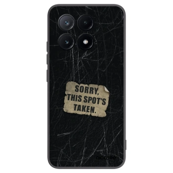 Picasee silikonski črni ovitek za Xiaomi Poco X6 Pro - SORRY