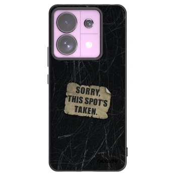 Picasee silikonski črni ovitek za Xiaomi Redmi Note 13 Pro 5G - SORRY
