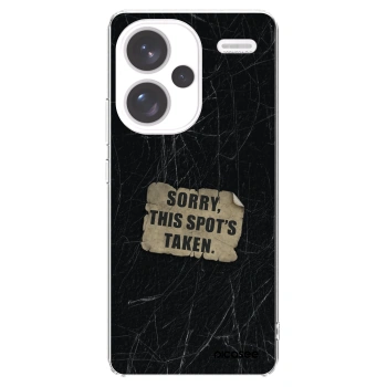 Picasee silikonski prozorni ovitek za Xiaomi Redmi Note 13 Pro+ 5G - SORRY