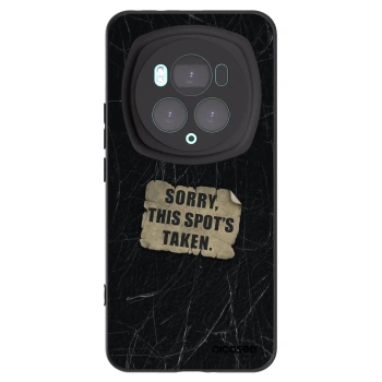 Picasee silikonski črni ovitek za Honor Magic6 Pro - SORRY
