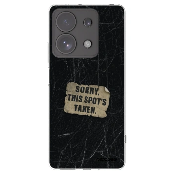 Picasee silikonski prozorni ovitek za Xiaomi Redmi Note 13 Pro 4G - SORRY