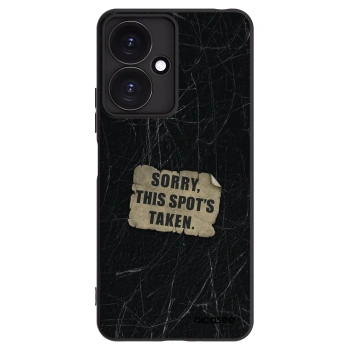 Picasee silikonski črni ovitek za Xiaomi Redmi 13C 5G - SORRY