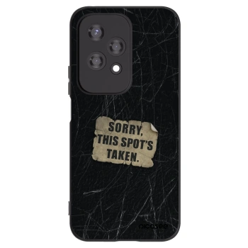 Picasee silikonski črni ovitek za Honor 200 Lite - SORRY