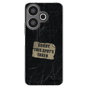 Picasee silikonski prozorni ovitek za Xiaomi Redmi 13 4G - SORRY
