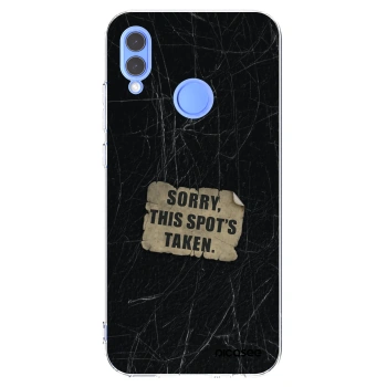 Picasee silikonski prozorni ovitek za Honor 10 Lite - SORRY