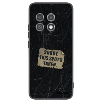 Picasee silikonski črni ovitek za OnePlus 11 5G - SORRY