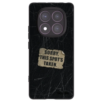 Picasee silikonski črni ovitek za Xiaomi Redmi Note 14 Pro 4G - SORRY
