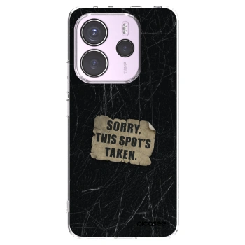 Picasee silikonski prozorni ovitek za Xiaomi Redmi Note 14 4G - SORRY