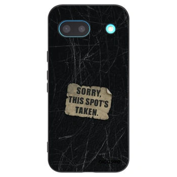 Picasee silikonski črni ovitek za Google Pixel 8a - SORRY