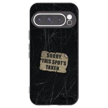 Picasee silikonski črni ovitek za Google Pixel 9 Pro - SORRY