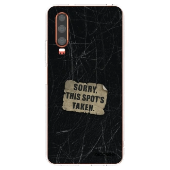 Picasee silikonski prozorni ovitek za Huawei P30 - SORRY