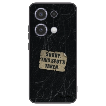 Picasee silikonski črni ovitek za Xiaomi Redmi Note 14S - SORRY