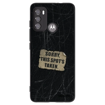 Picasee silikonski črni ovitek za Motorola Edge 60 5G - SORRY