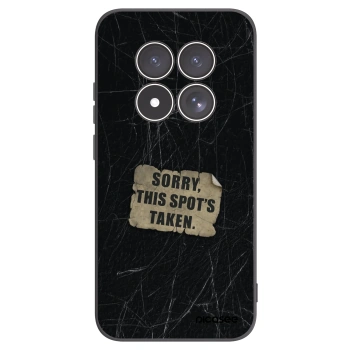 Picasee silikonski črni ovitek za Xiaomi Redmi Note 15 Pro 4G - SORRY