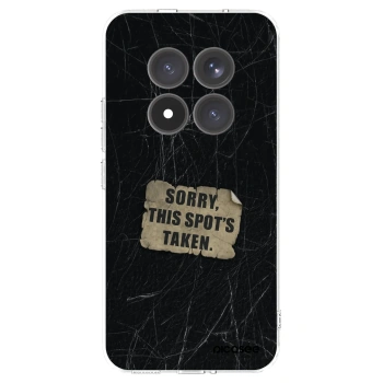 Picasee silikonski prozorni ovitek za Xiaomi Redmi Note 15 Pro+ - SORRY