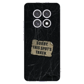 Picasee silikonski prozorni ovitek za Xiaomi Redmi Note 15 - SORRY