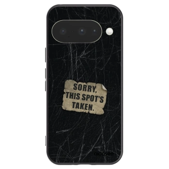 Picasee silikonski črni ovitek za Google Pixel 10 - SORRY