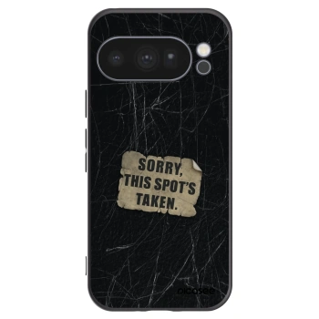 Picasee silikonski črni ovitek za Google Pixel 10 Pro - SORRY