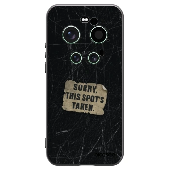 Picasee silikonski črni ovitek za Xiaomi 17 Ultra - SORRY