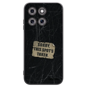 Picasee silikonski črni ovitek za Motorola Moto G77 - SORRY