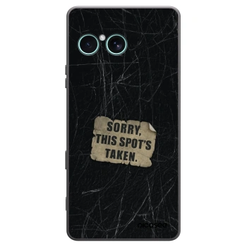 Picasee silikonski črni ovitek za Sony Xperia 10 VII - SORRY