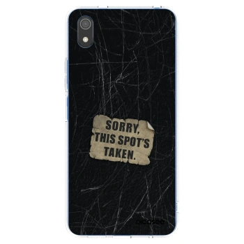 Picasee silikonski prozorni ovitek za Xiaomi Redmi 7A - SORRY