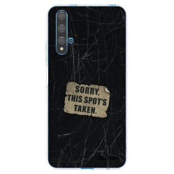 Picasee silikonski prozorni ovitek za Huawei Nova 5T - SORRY