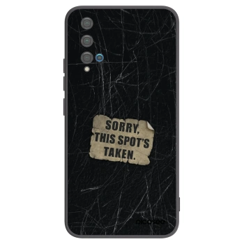 Picasee silikonski črni ovitek za Huawei Nova 5T - SORRY