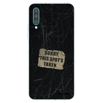 Picasee silikonski prozorni ovitek za Samsung Galaxy A30s A307F - SORRY
