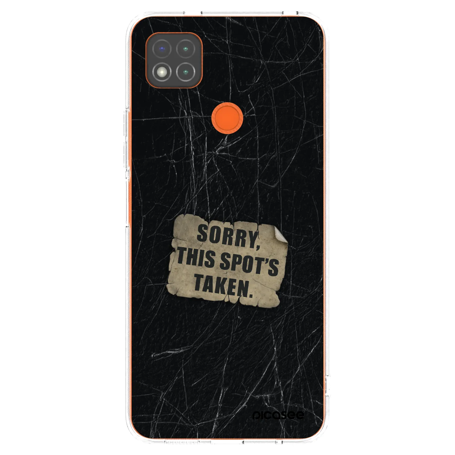 Picasee silikonski prozorni ovitek za Xiaomi Redmi 9C - SORRY