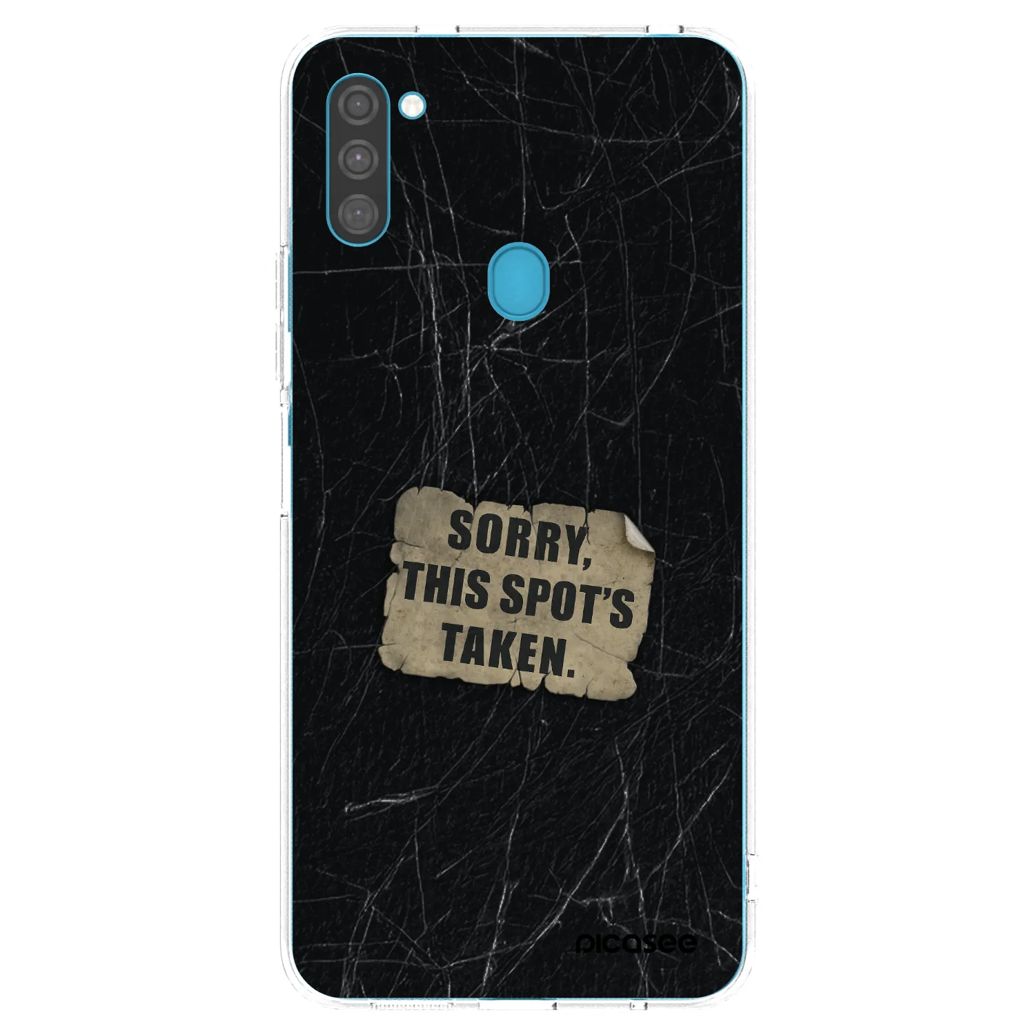 Picasee silikonski prozorni ovitek za Samsung Galaxy M11 - SORRY