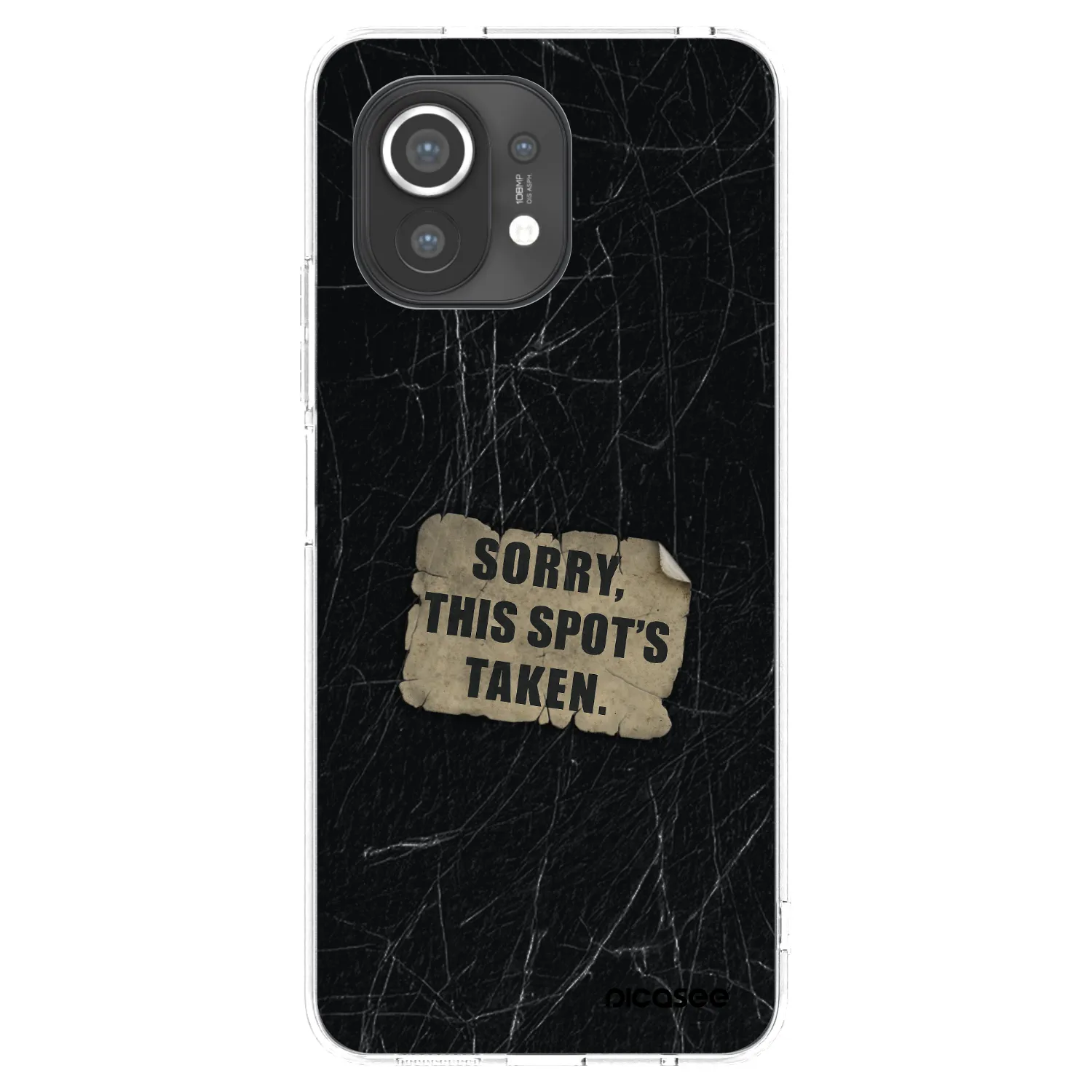 Picasee silikonski prozorni ovitek za Xiaomi Mi 11 - SORRY