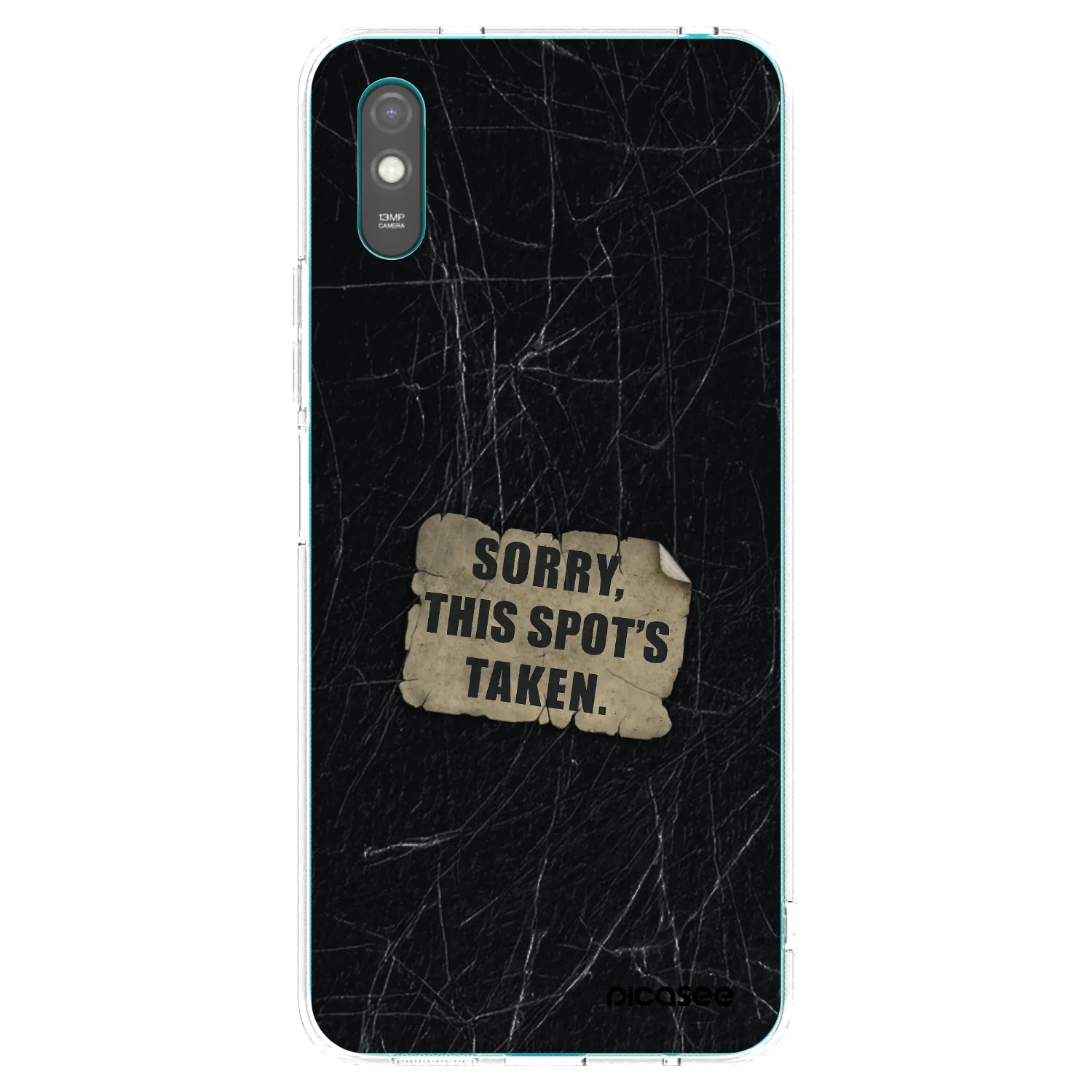 Picasee silikonski prozorni ovitek za Xiaomi Redmi 9AT - SORRY