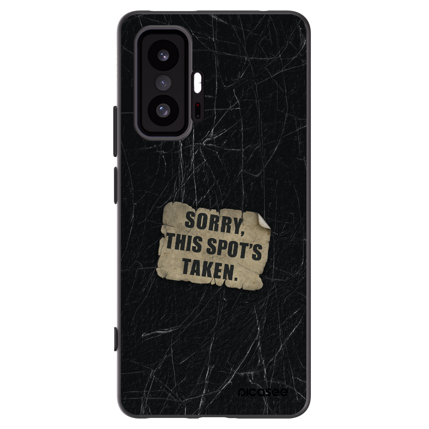Picasee silikonski črni ovitek za Xiaomi 11T Pro - SORRY