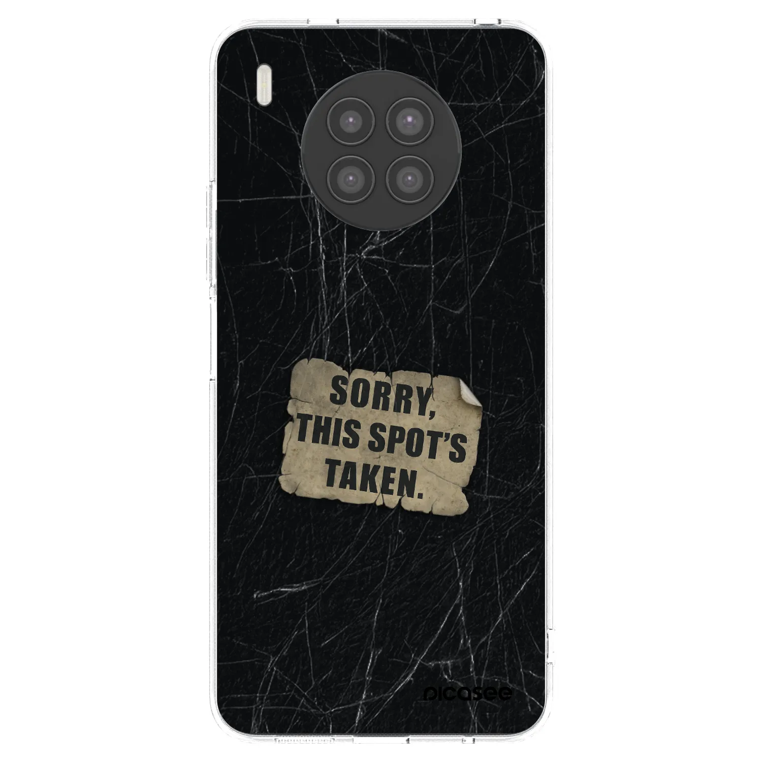 Picasee silikonski prozorni ovitek za Huawei Nova 8i - SORRY