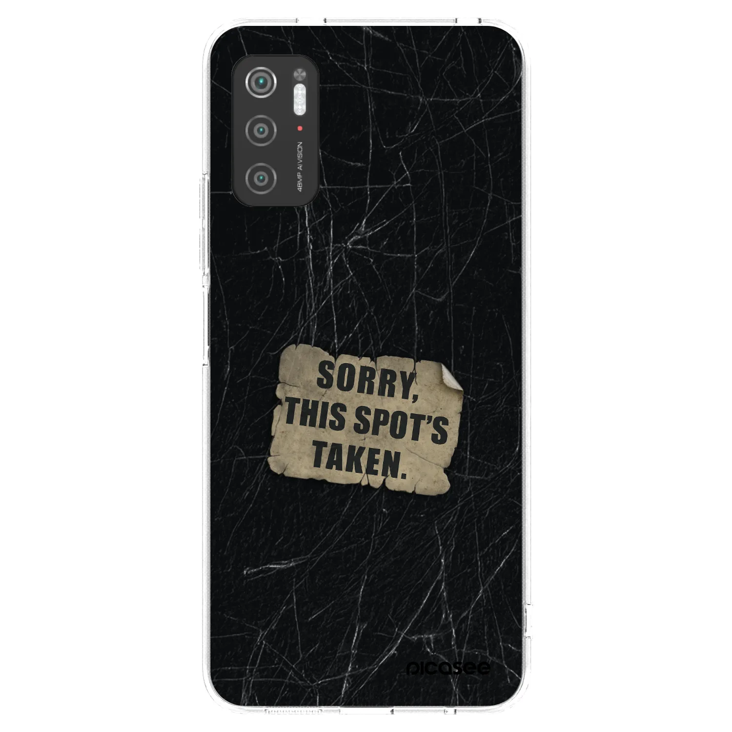Picasee silikonski prozorni ovitek za Xiaomi Poco M3 Pro 5G - SORRY